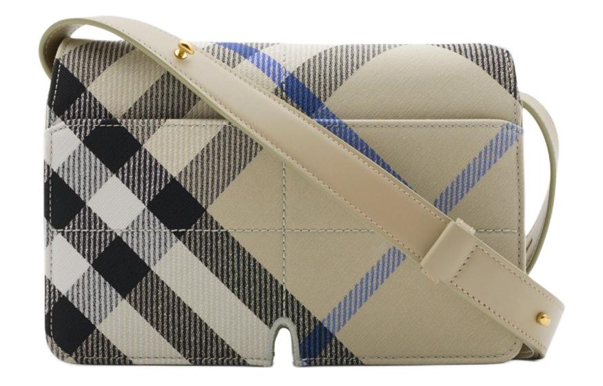 Женская сумка Burberry через плечо из натуральной кожи — фото 3