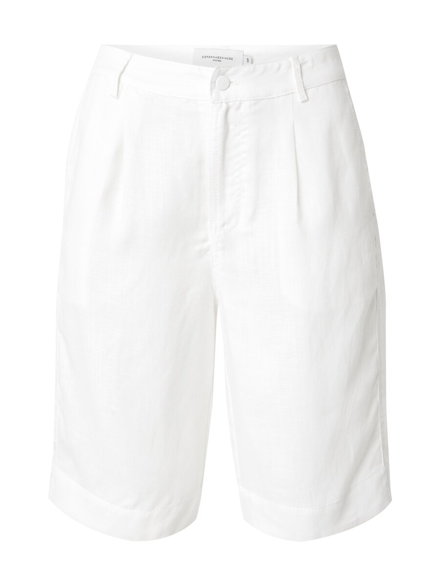 

Свободные брюки со складками спереди Cph Muse NATULI, Off white