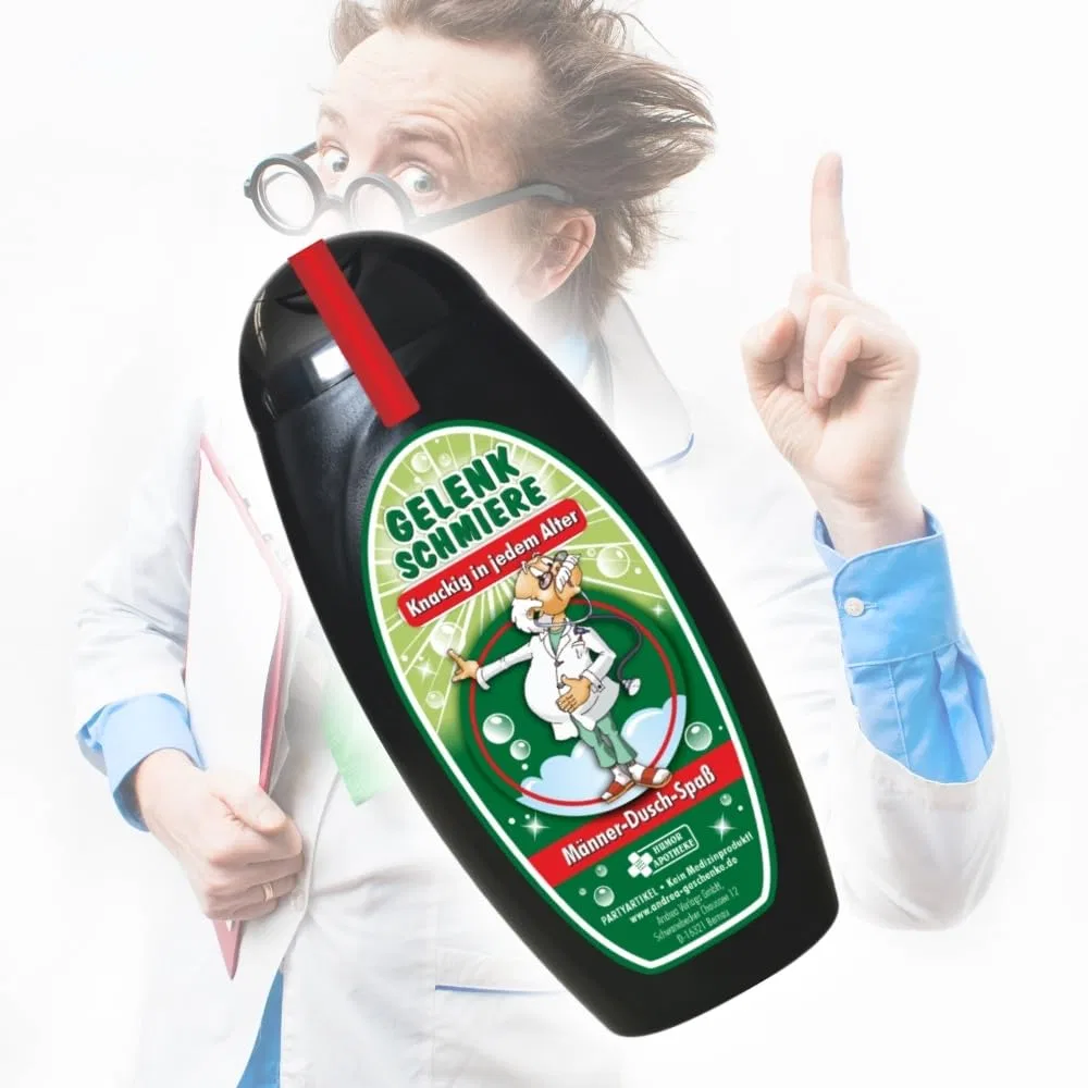 Мужской гель для душа Fun Shower Gel Shampoo - Joint Lubrication Men Av Andrea Verlag — фото 2