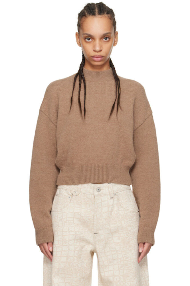 

Коричневый свитер «The Jacquemus knit»