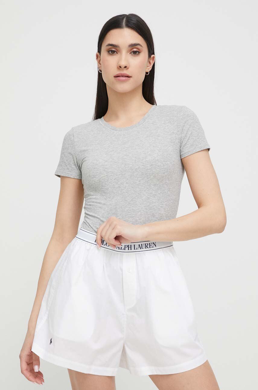 

Пижамная рубашка Polo Ralph Lauren, серый