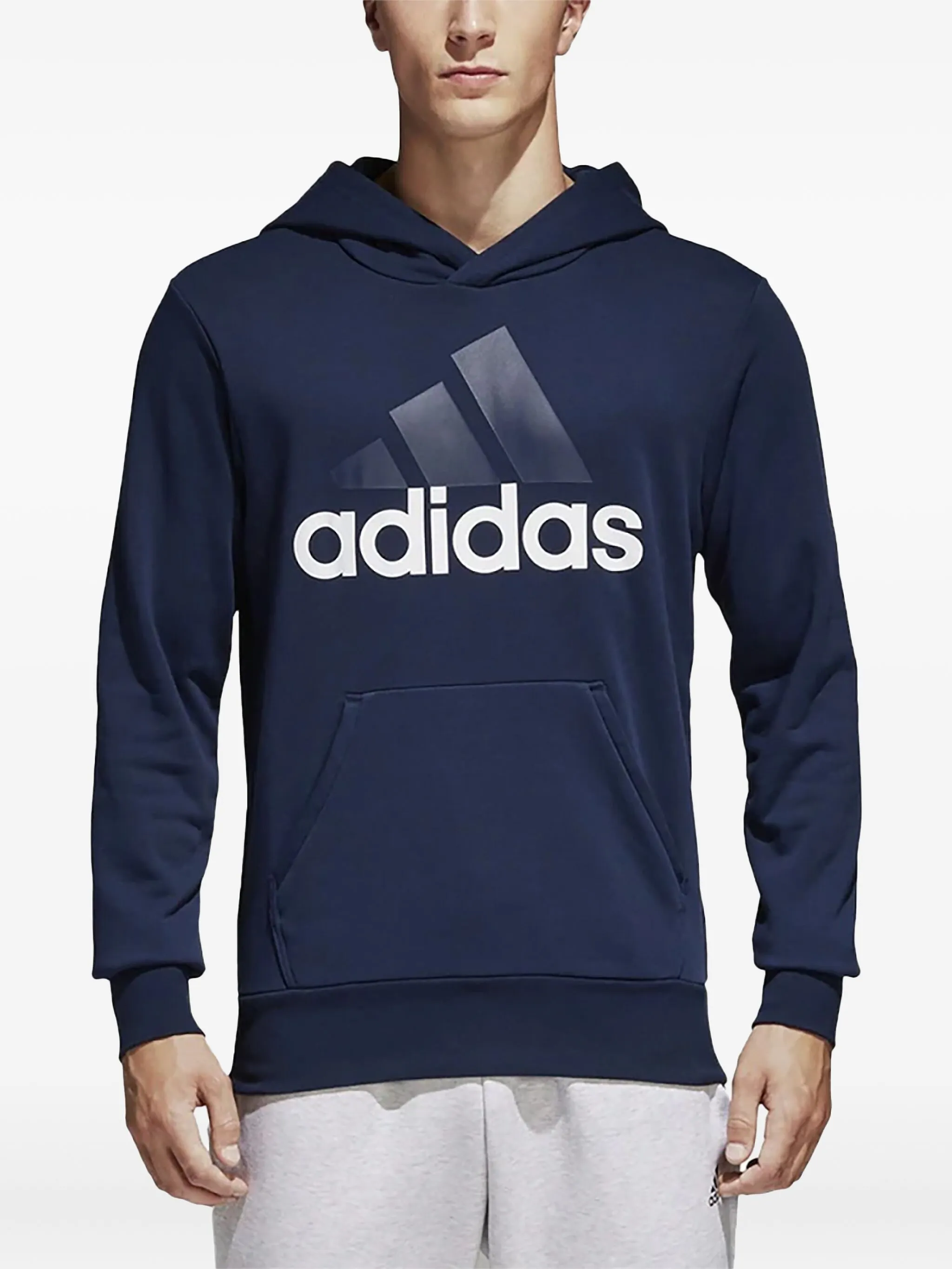 Худи Stadium Essentials Linear Adidas, синий