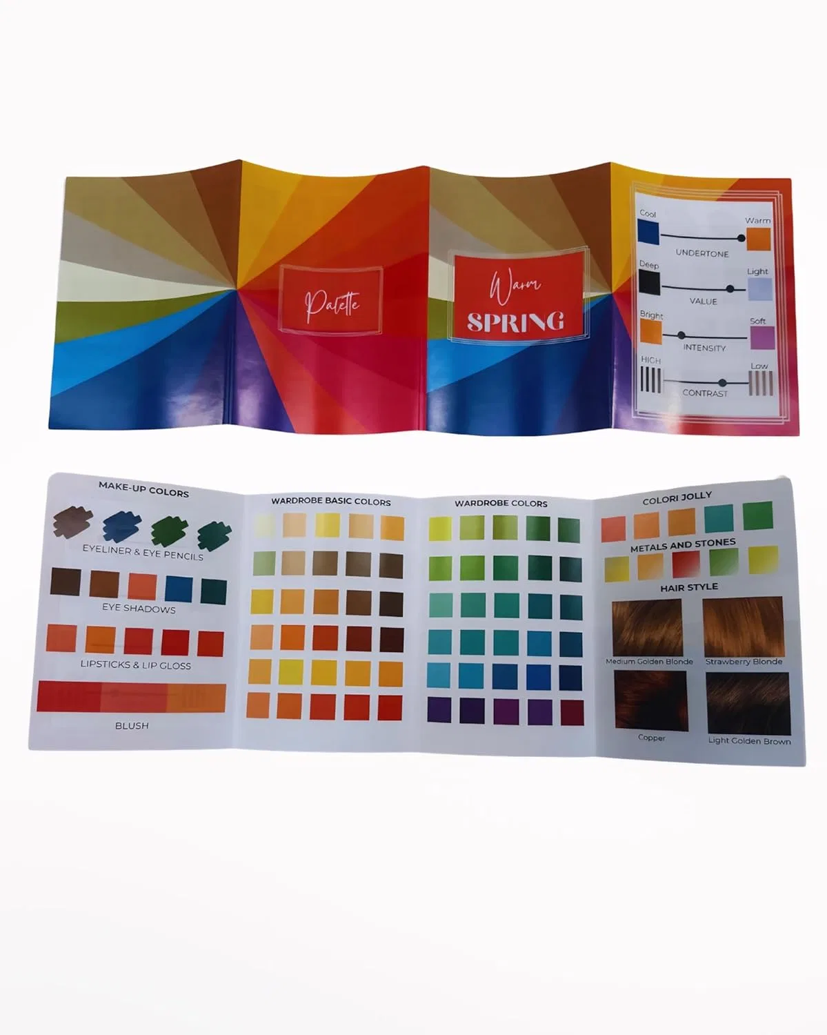 Профессиональная палитра для армохромии Maison Image Academy (WARM SPRING, 3 шт.) Generisch, Warm Spring 3 Pallets