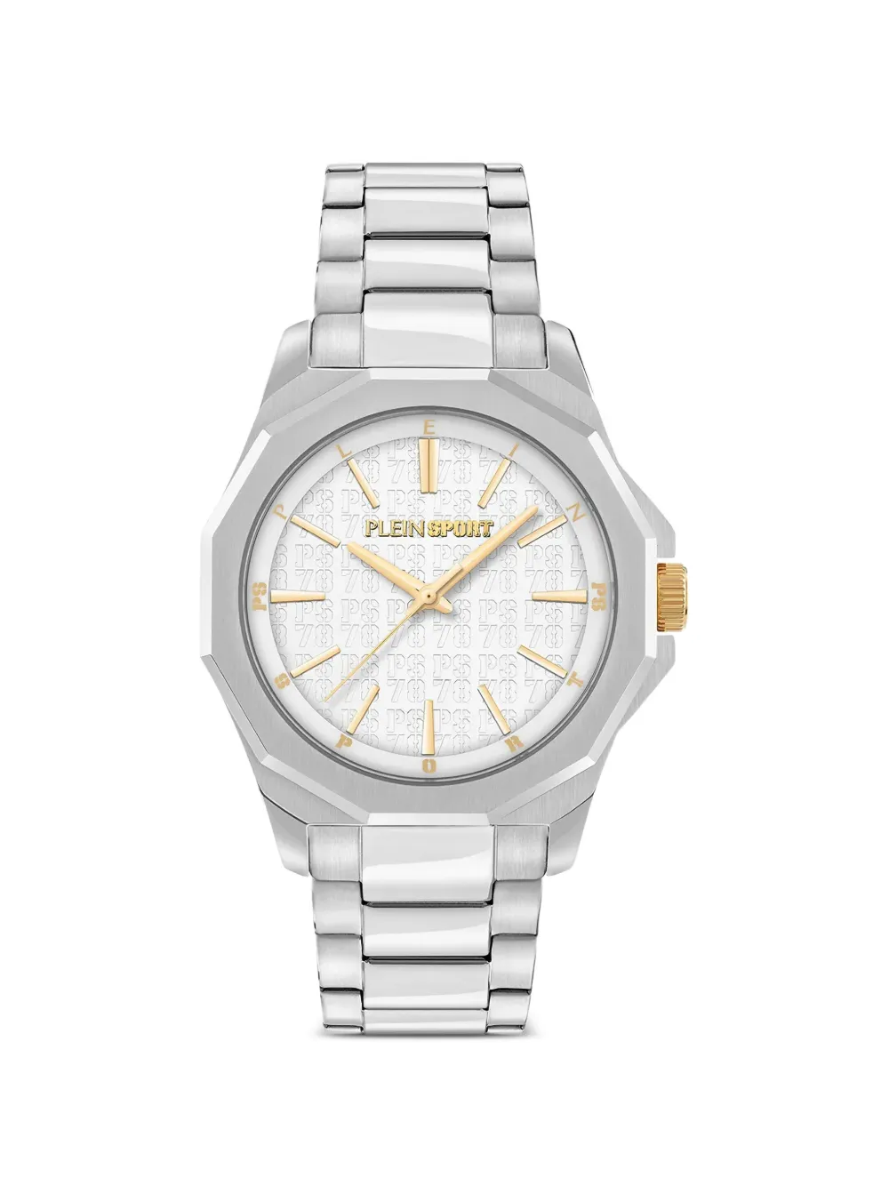 

Наручные часы Octagonal Silver Plein Sport, белый