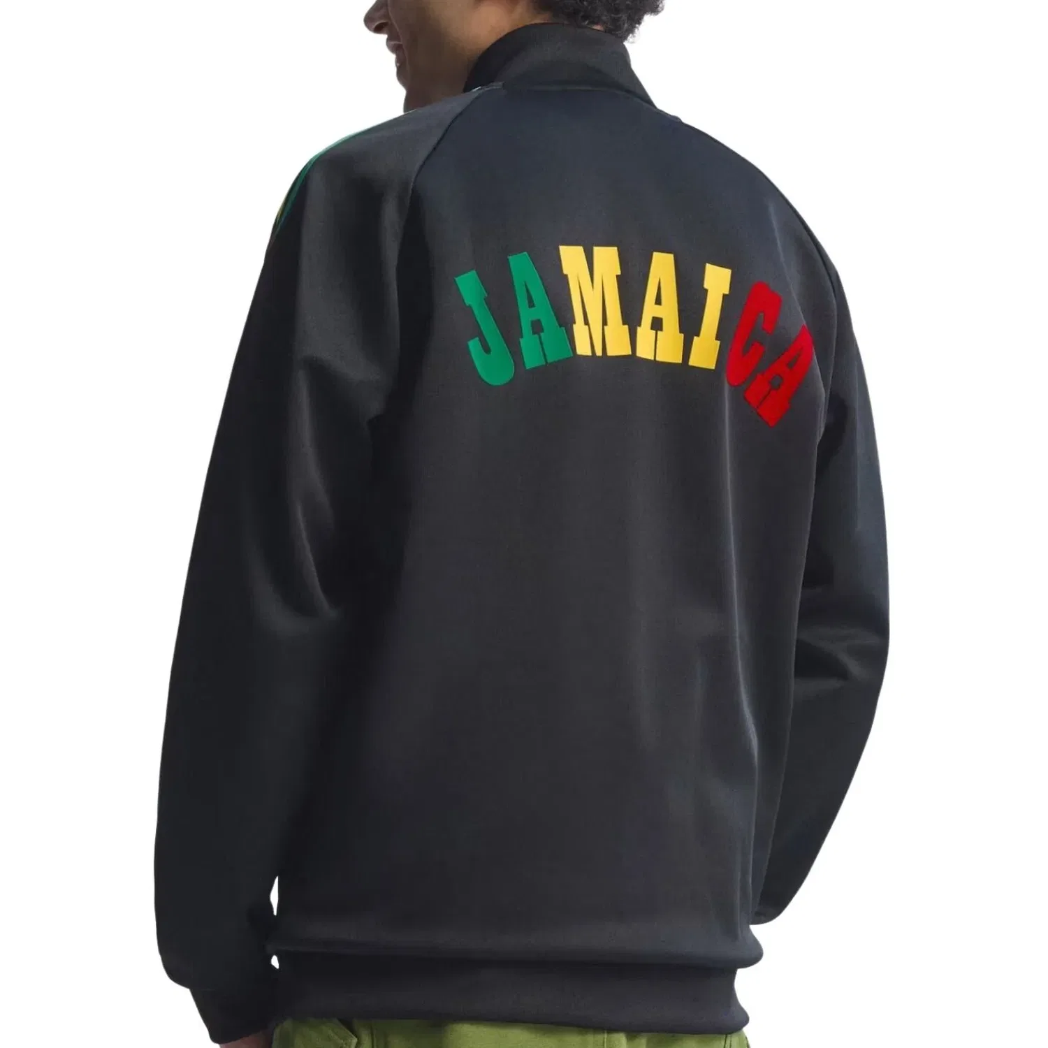 Спортивная куртка Adidas Jamaica 2026 x Bob Marley, цвет «черный» — фото 2