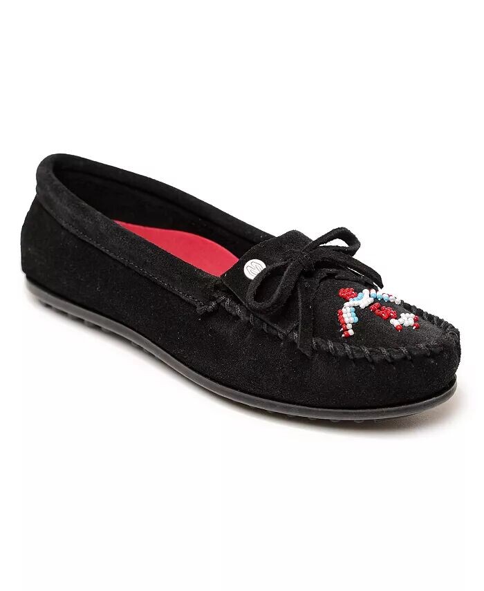 

Женские мокасины Thunderbird "Animikii" Minnetonka, черный