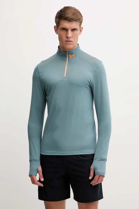 

Квалификационная беговая толстовка Under Armour, зеленый