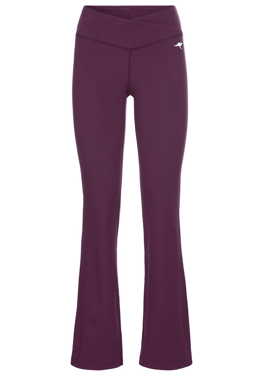 

Тренировочные брюки KangaROOS Boot cut Workout Pants, цвет aubergine