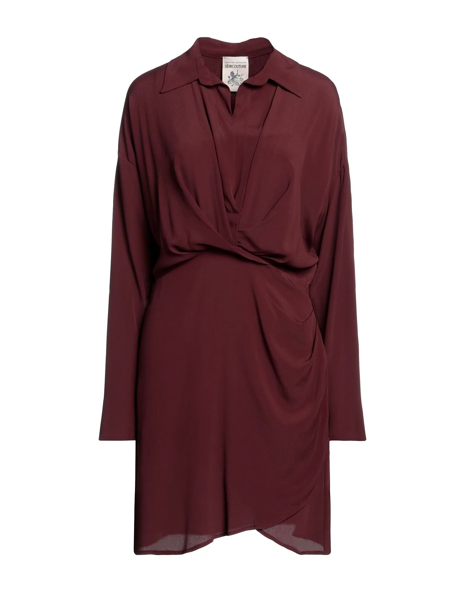 

Мини-платье Semicouture, шоколадный