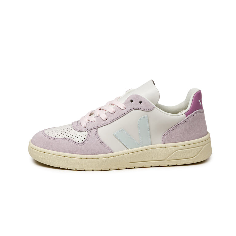

Кроссовки V-10 Leather W Veja, цвет gravel/menthol/parme