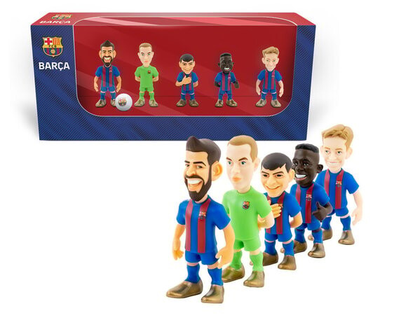 

Набор фигурок FootballFC Barcelona, ​​5x Minix, 7 см, Пике Педри Стеген Фати Йонг