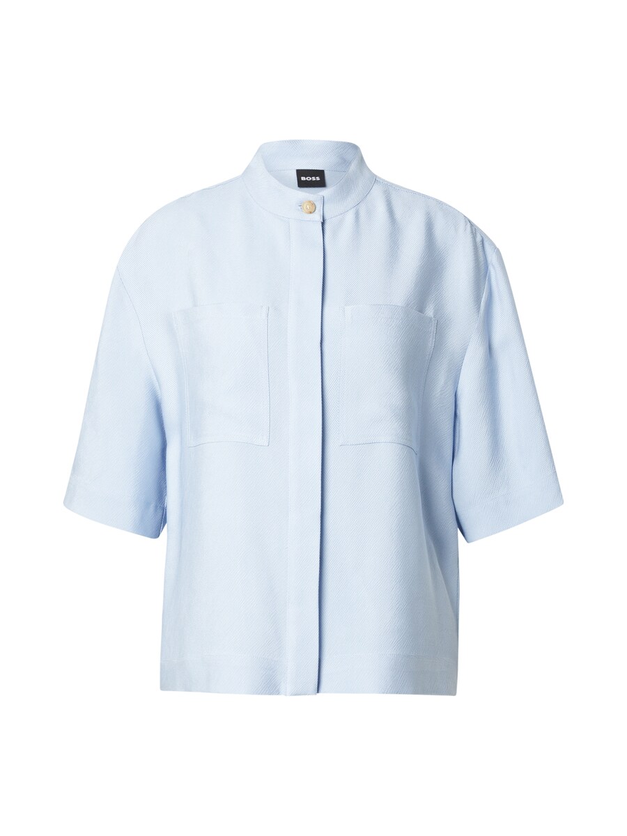 

Блузка BOSS Balisia, светло-синий