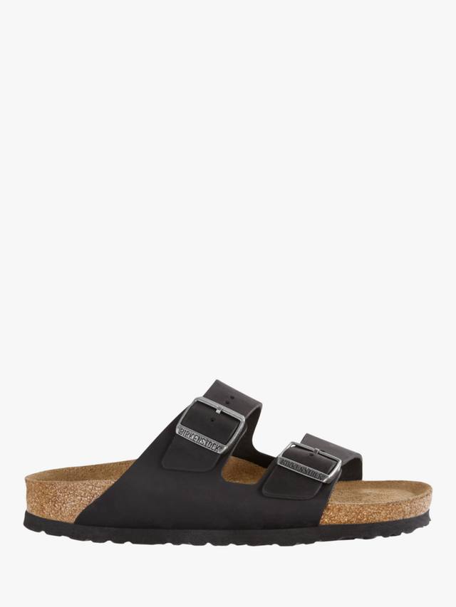 

Сандалии Arizona из промасленной замши Birkenstock, Black