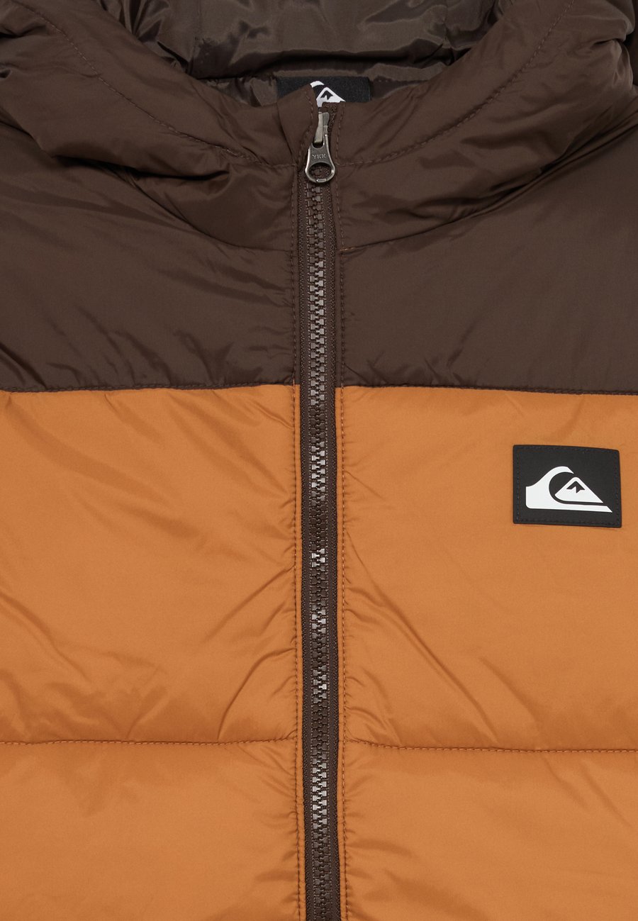 Зимняя куртка Quiksilver COLD DAYS YOUTH JACKET UNISEX, Chocolate Brown/Light Brown — фото 3