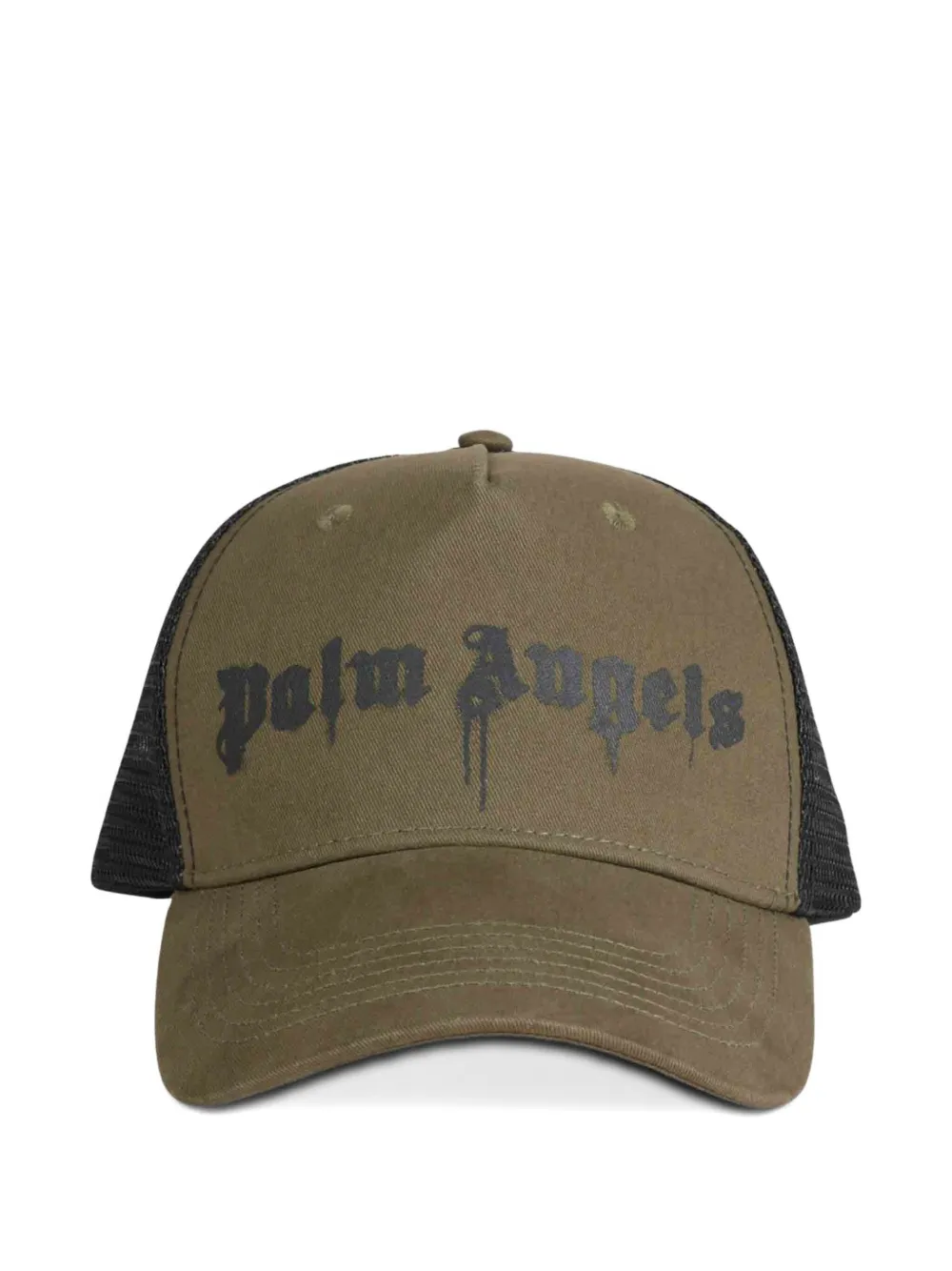 

Кепка дальнобойщика с логотипом PALM ANGELS, зеленый