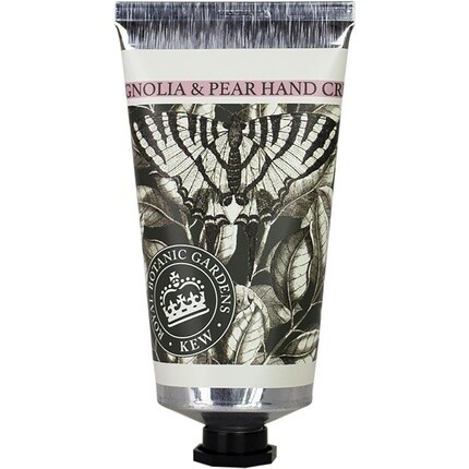 The English Soap Company Royal Botanical Gardens Kew Hand Cream Груша Увлажняющий крем для рук для мужчин и женщин с ароматом магнолии и груши 75 мл — фото 2