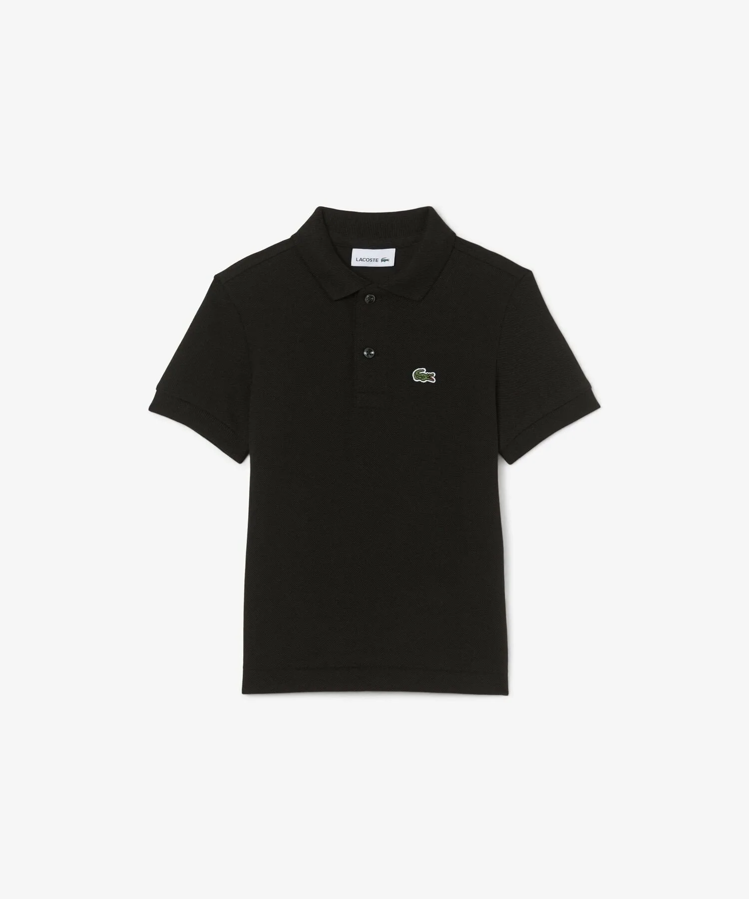 Поло для мальчиков (с коротким рукавом) LACOSTE, Black