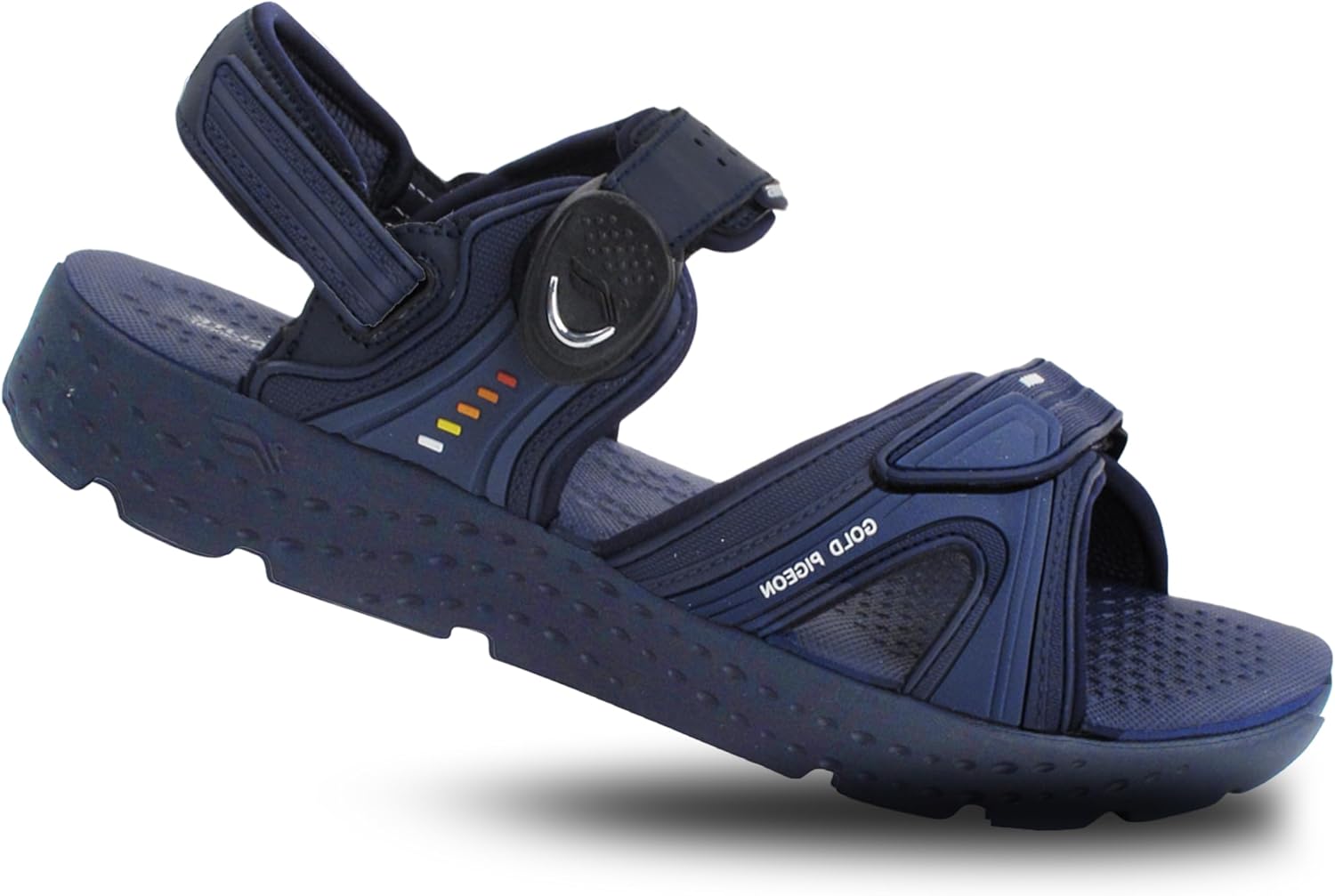 

Унисекс сандалии Gold Pigeon с застежкой SNAP LOCK для мужчин и женщин Gold Pigeon Shoes, темно-синий