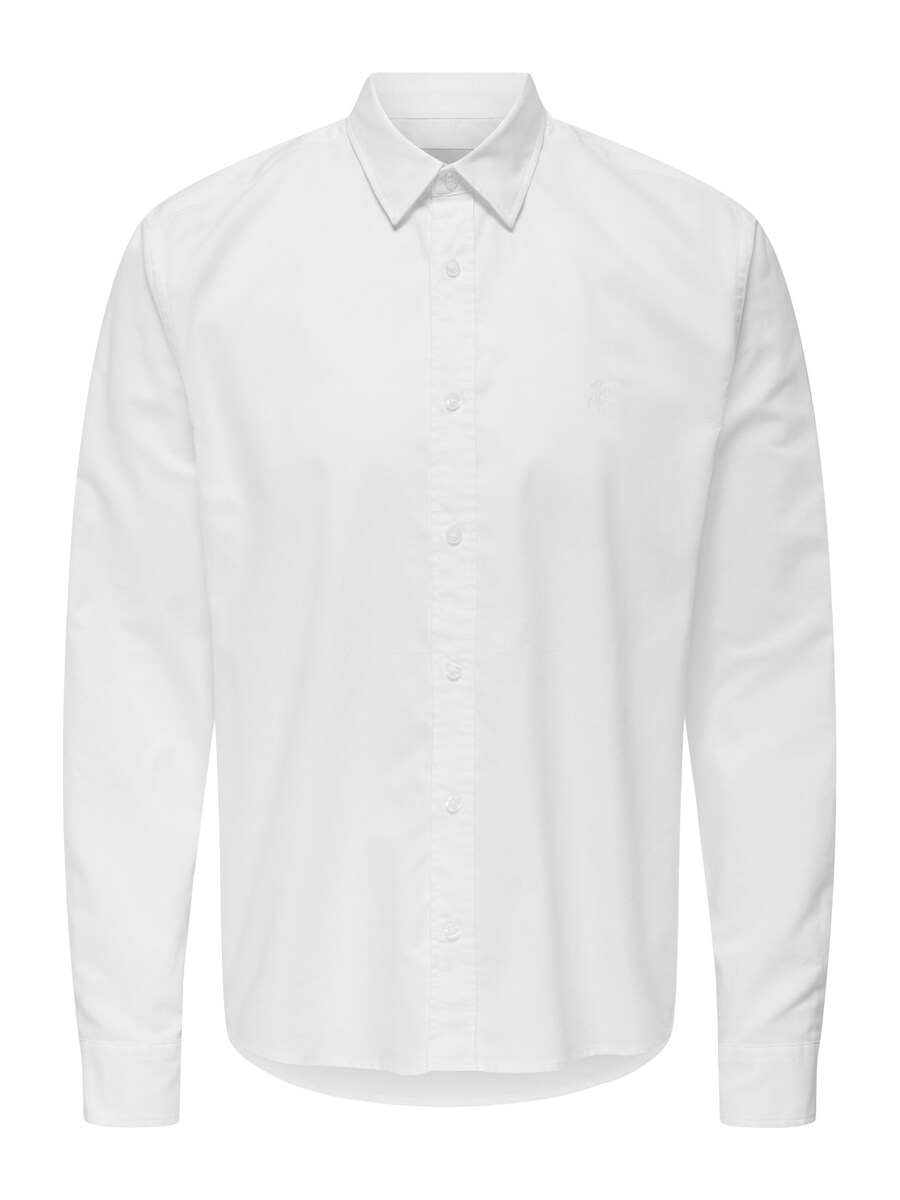 

Рубашка на пуговицах классического кроя Only & Sons ONSALVARO, белый