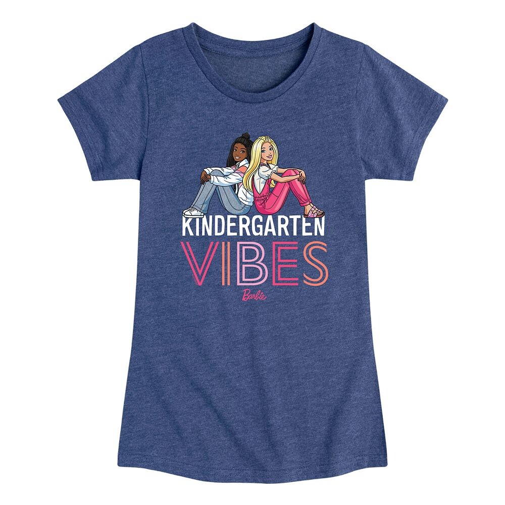 

Футболка Barbie Kindergarten Vibes для девочек 7–16 лет с рисунком, синий