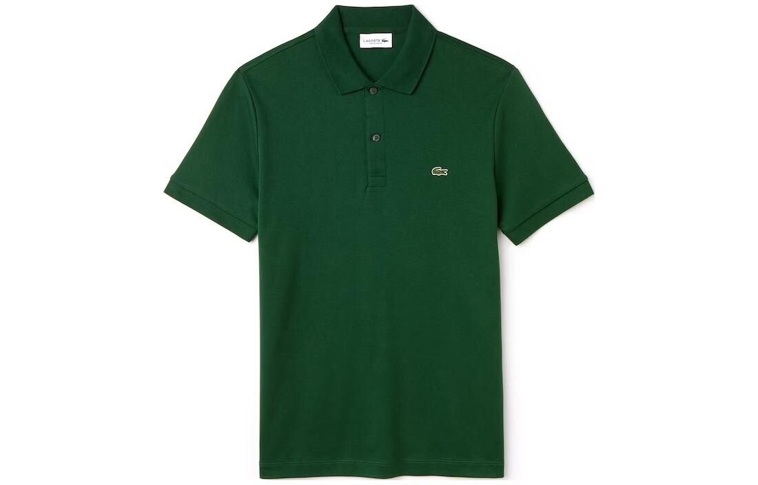 

Рубашка поло мужская сосново-зеленая Lacoste, зеленый