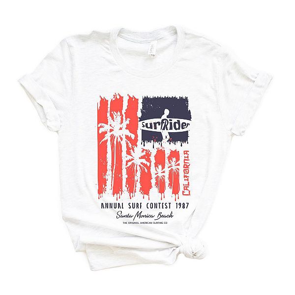 

Футболка с принтом Surf contest Simply Sage Market, White, Белый, Футболка с принтом Surf contest Simply Sage Market, White