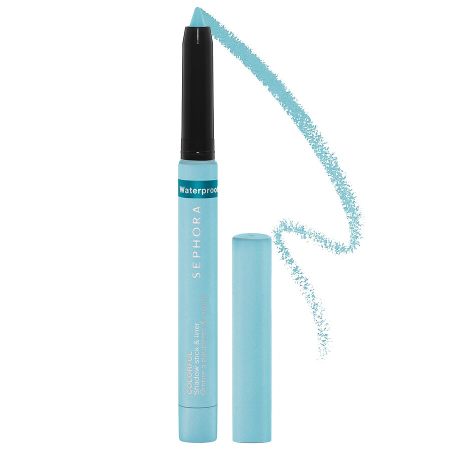 

Водостойкие тени и подводка для глаз Sephora Colorful в мультистике SEPHORA COLLECTION, .33 oz, 21 Baby Blue Matte