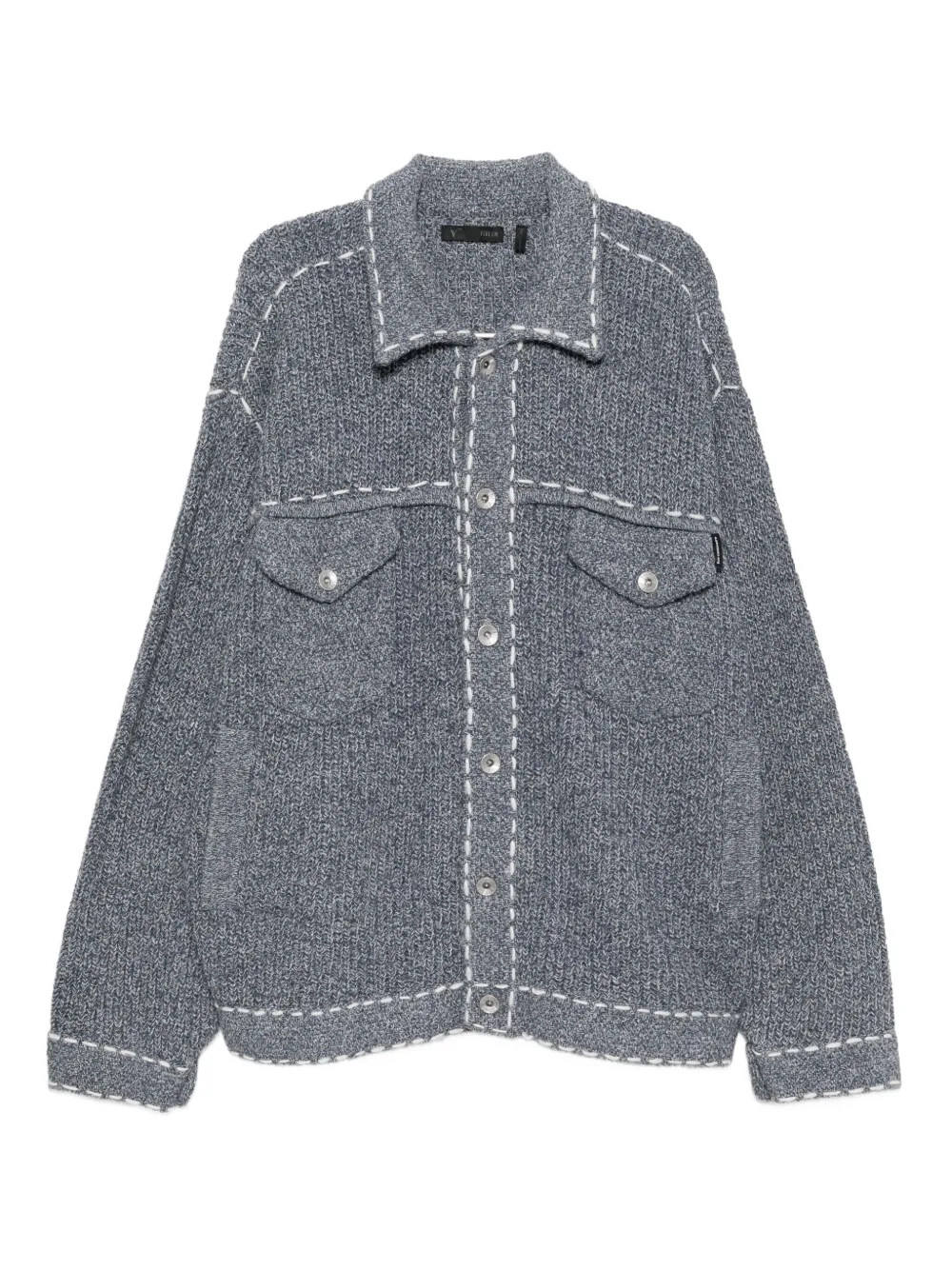 

Вязаный жакет FIVE CM, синий