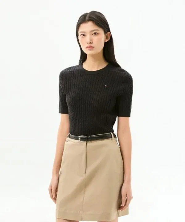 Свитер с кабельным узором, Tommy Hilfiger