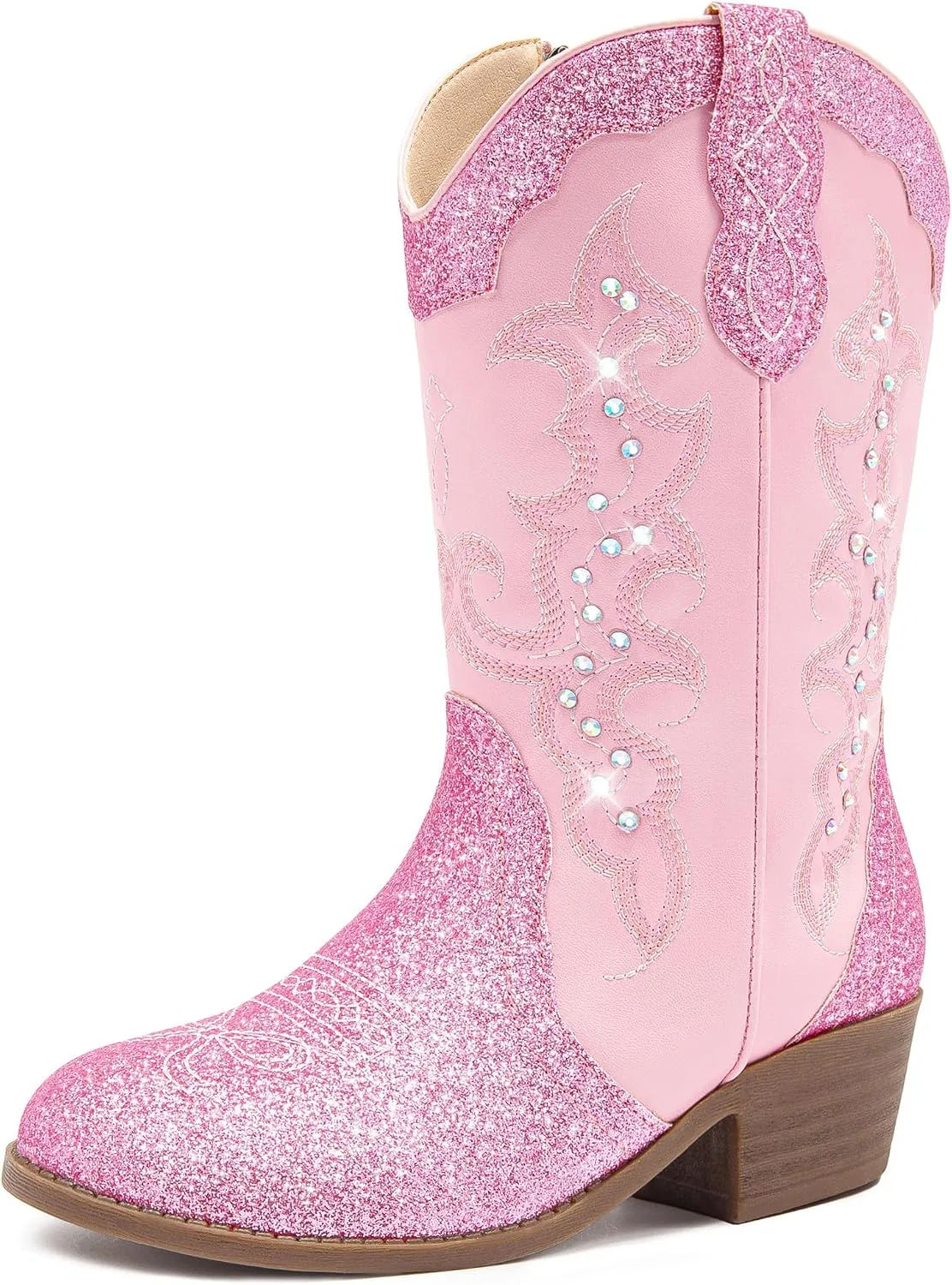 Детские сапоги для девочек с принтом LAURMOSA, Pink