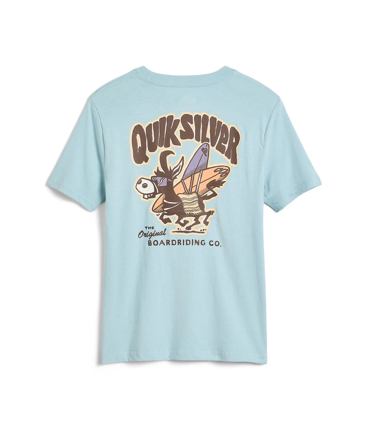 Футболка с коротким рукавом Pack Mule (для детей постарше) Quiksilver Kids, Sterling Blue — фото 2