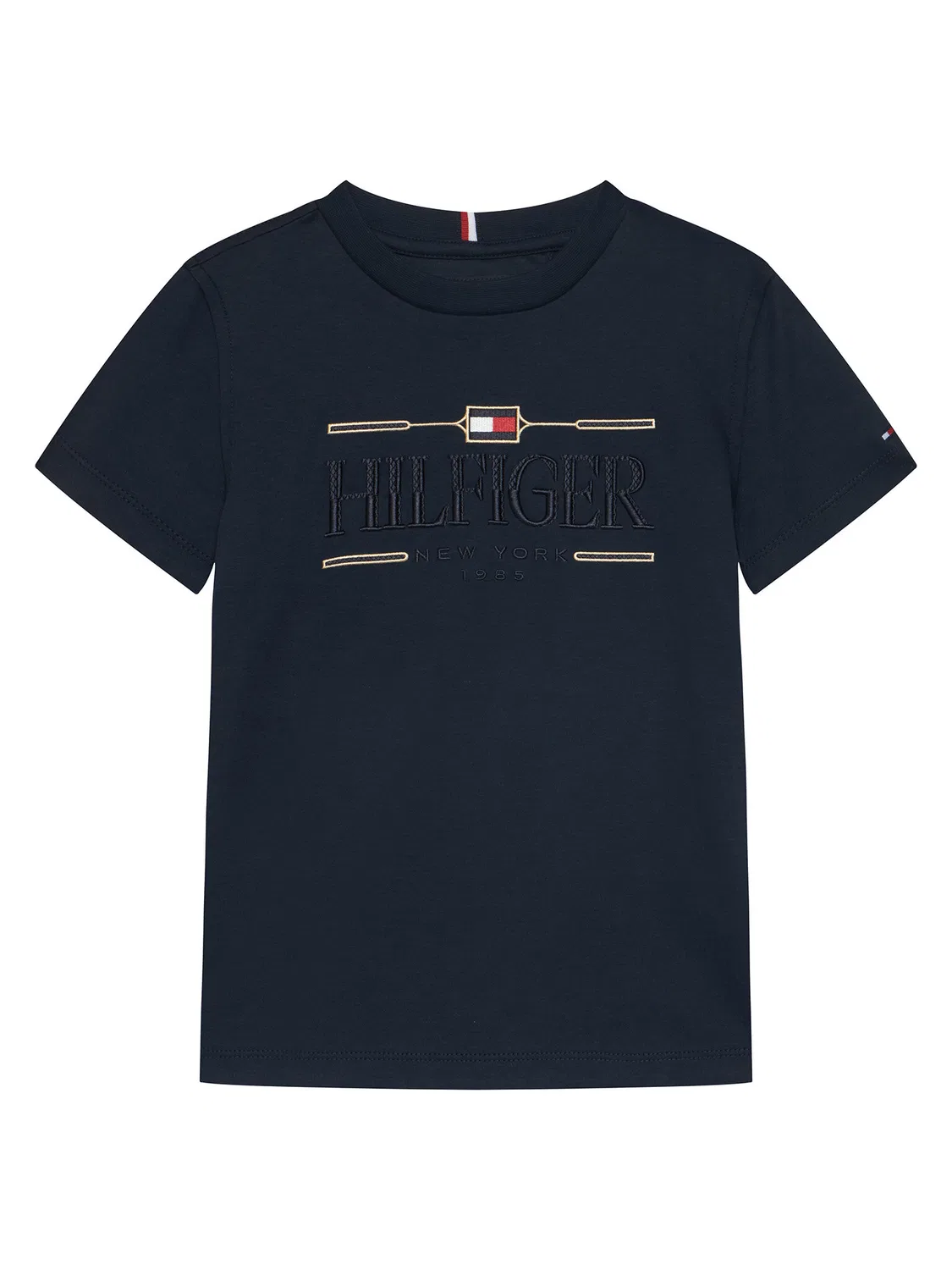 Футболка стандартного кроя для мальчика Icons Tommy Hilfiger, темно-синий