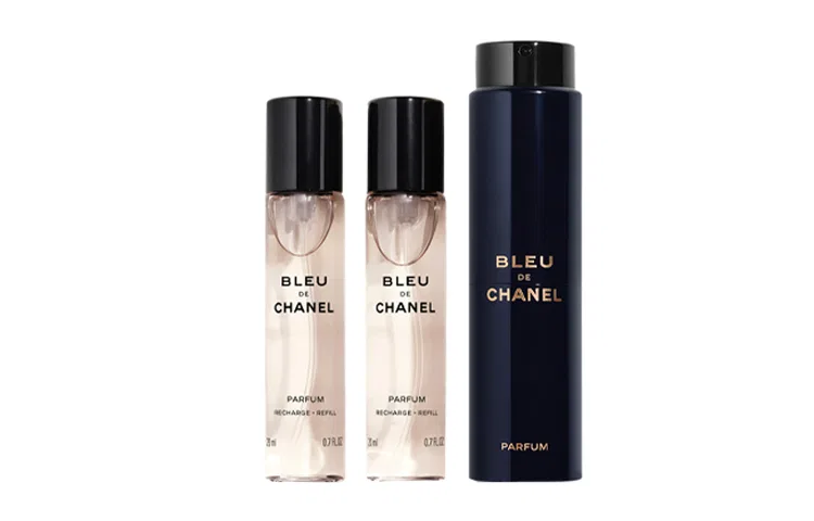 Мужской набор парфюма Chanel Aroma Edition Cerulean, 3 x 20 мл, CHANEL, Blue — фото 3
