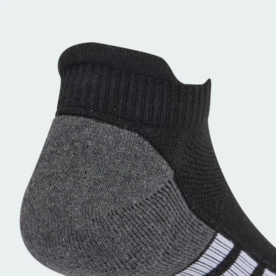 Спортивные носки ADIDAS PERFORMANCE 'Performance CLIMACOOL Cushioned Low 3 Pairs' черного цвета — фото 3