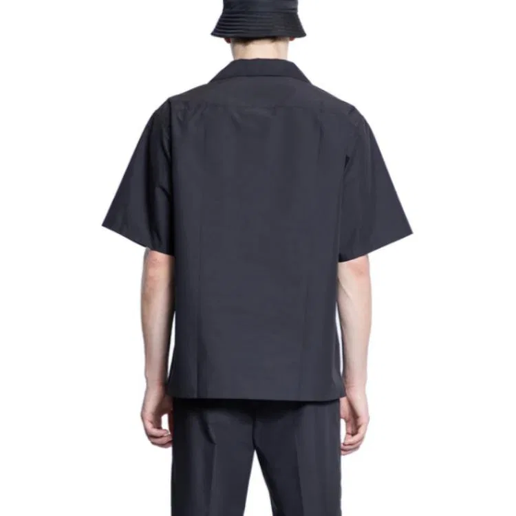 Рубашка классическая, PRADA, Black — фото 2