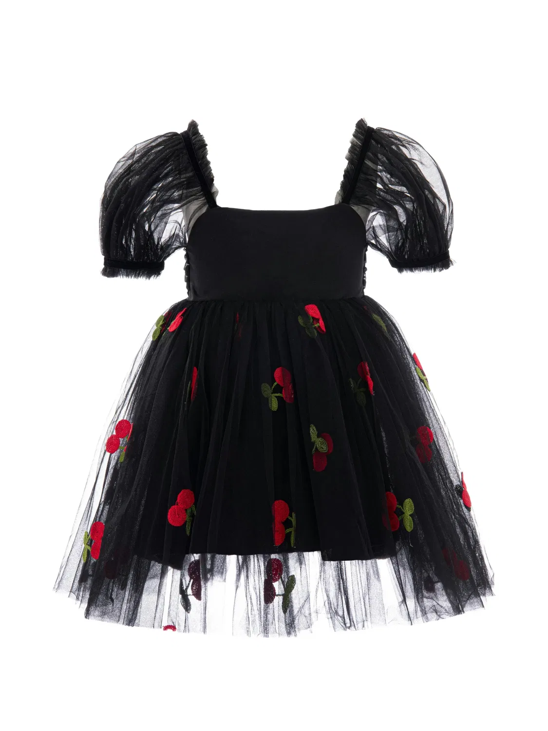 Платье Elysande с вышивкой Mimi Tutu, черный