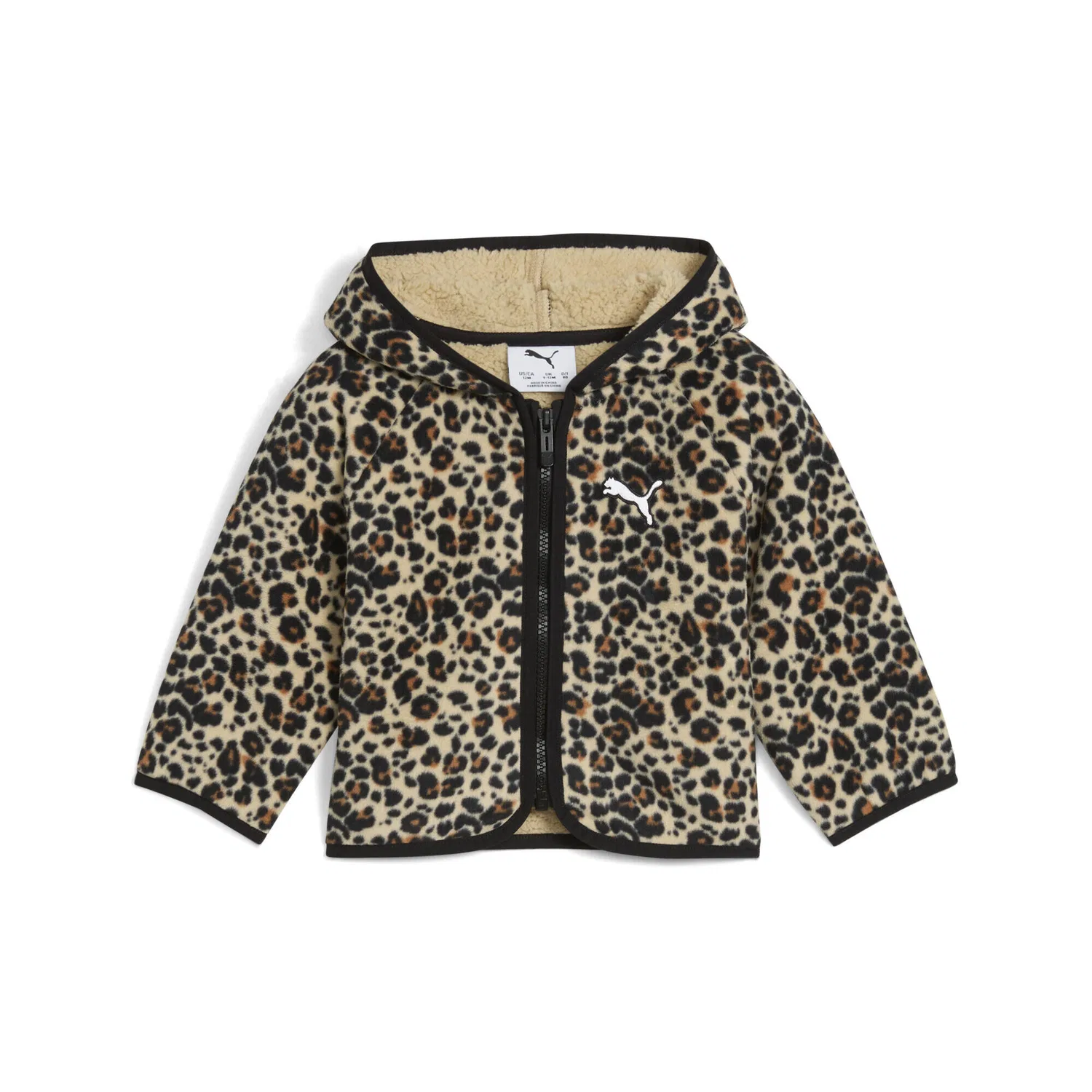 Детская куртка-реглан с длинным рукавом Minicats Sherpajacke Puma, Weiss