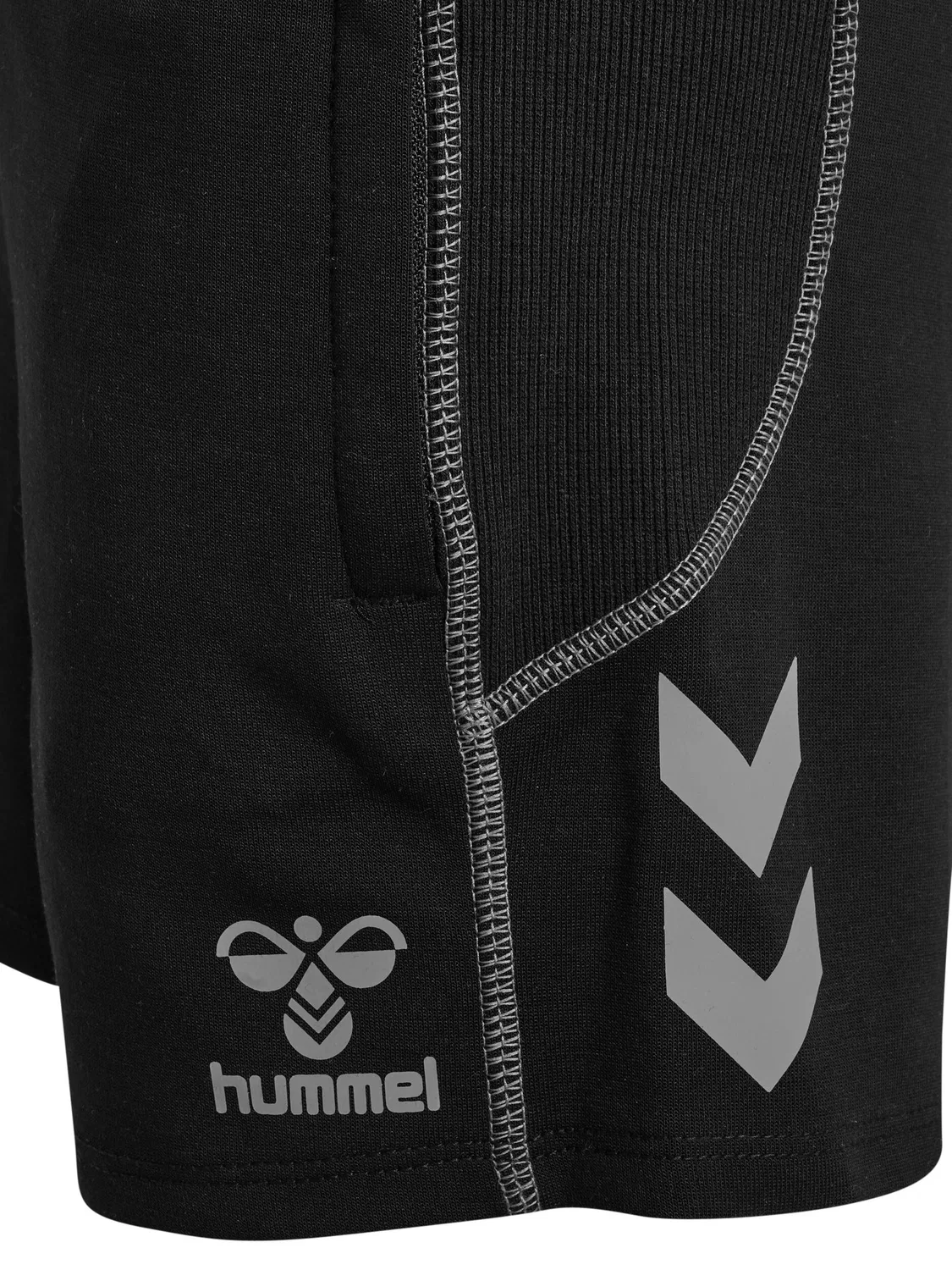 Детские шорты с утяжкой Hmlmove Hummel, Schwarz — фото 4