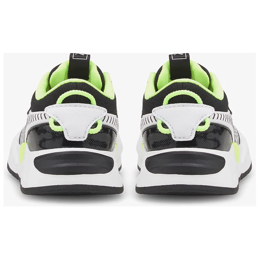 Детские кроссовки с принтом Rs-Z Visual Effects Puma, Черный — фото 3