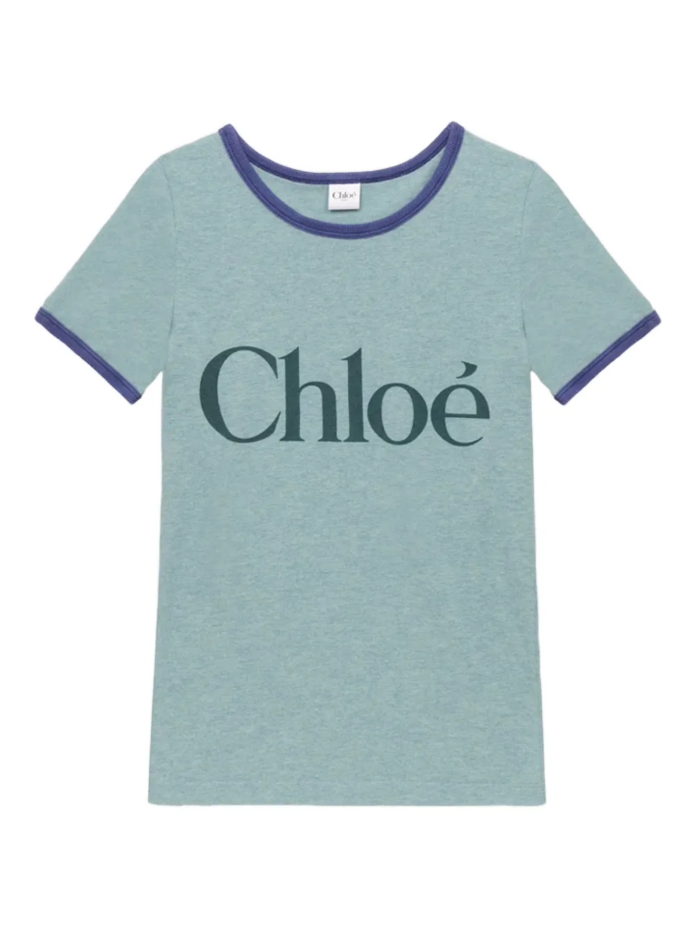 

Футболка с логотипом CHLOÉ, синий