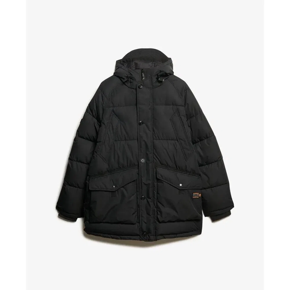 Женская утепленная парка Expedition Superdry, Черный