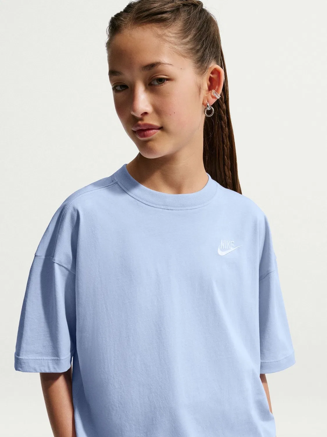 Футболка, свободная Nike Sportswear Nike, водородно-синий — фото 3