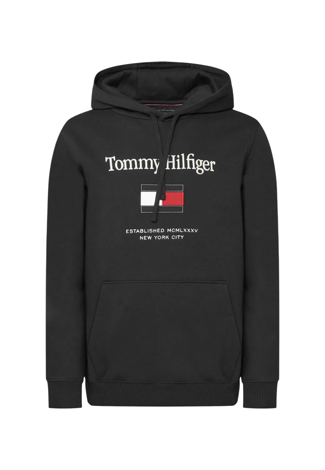 Мужской свитшот классический Tommy Hilfiger, Black — фото 2