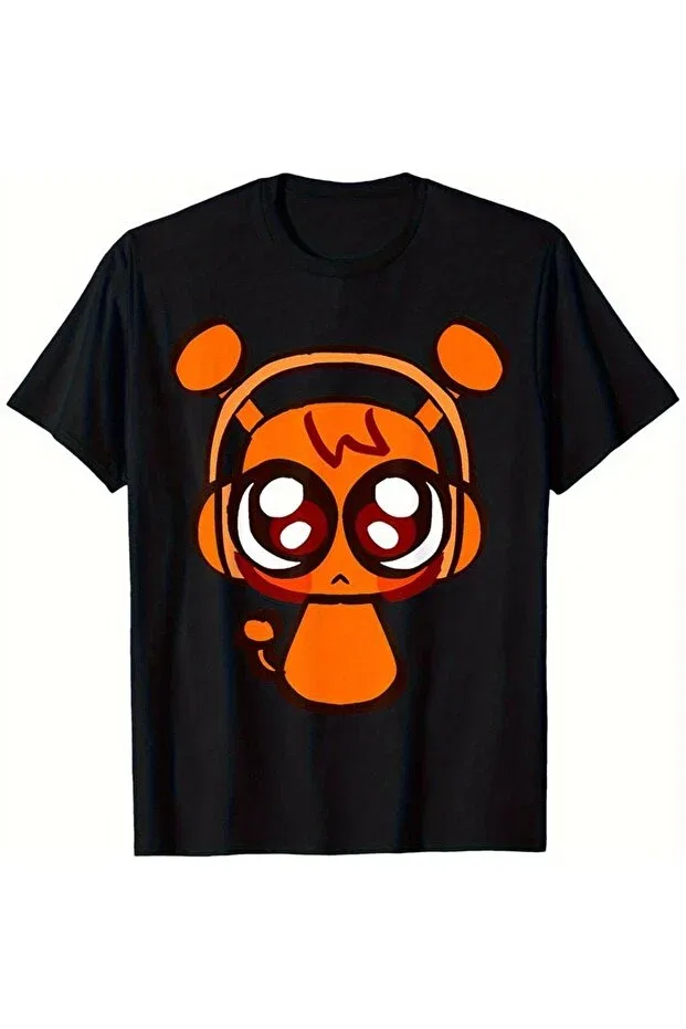 Детская футболка для девочек с принтом Groovy Bruheaster Sprunki Kids Galashop, Siyah