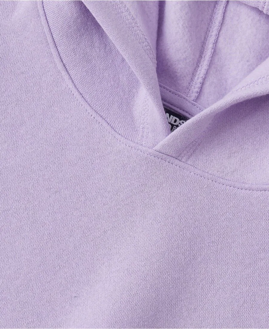 Детский худи из флиса с капюшоном, модель Husky Fleece Lands' End, Lilac Breeze — фото 3