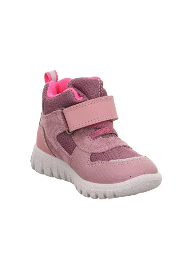 Детские кеды для мальчиков с детским принтом Superfit, Lila/Pink — фото 2