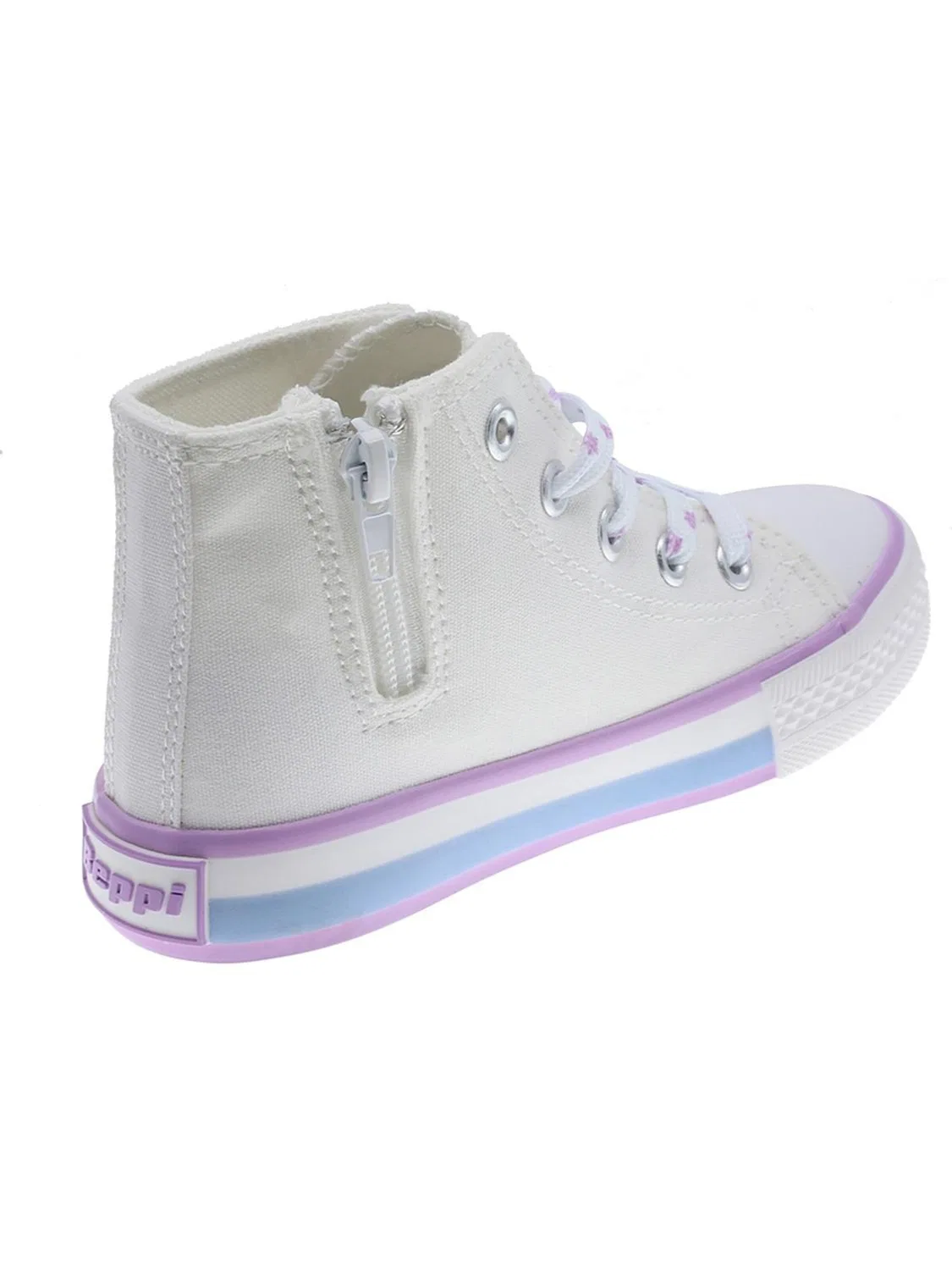 Кроссовки Beppi Canvas Boot белого цвета — фото 2