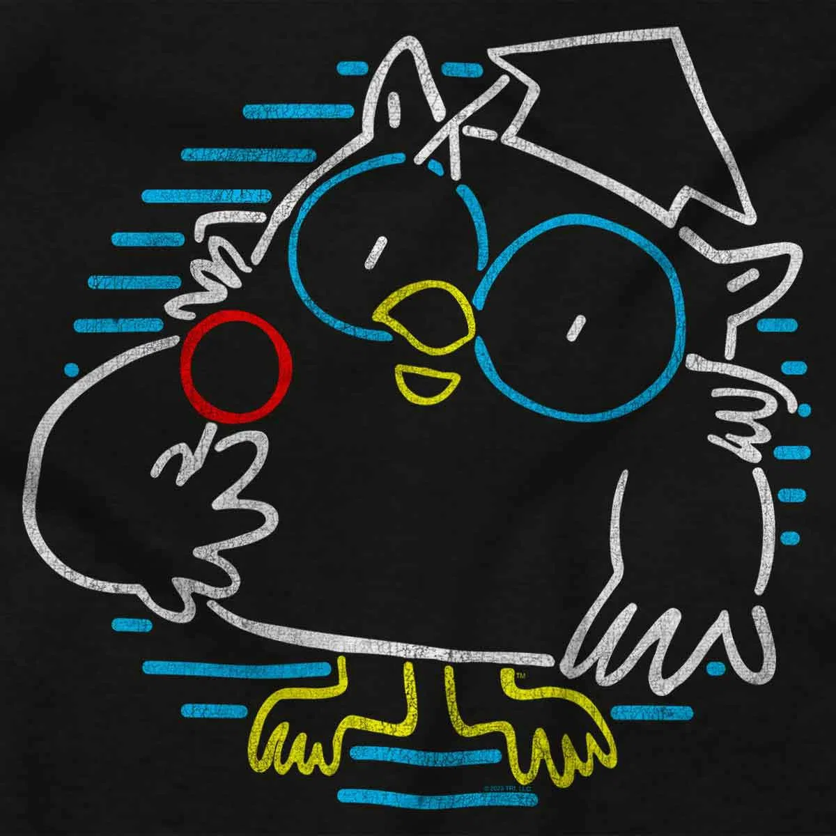 Детский боди-комбинезон с принтом Tootsie Owl Brisco Brands, Black — фото 2