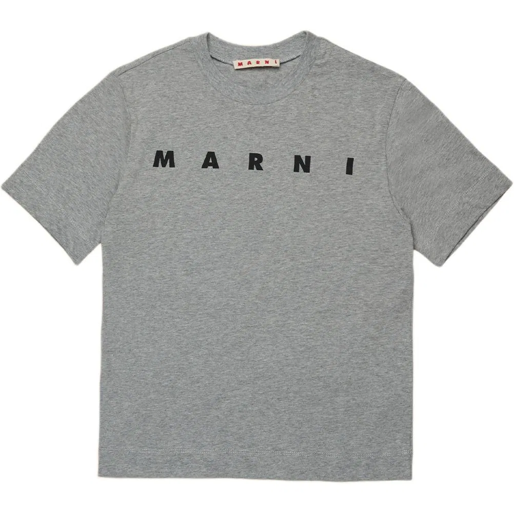Футболка с круглым вырезом MARNI, Gray