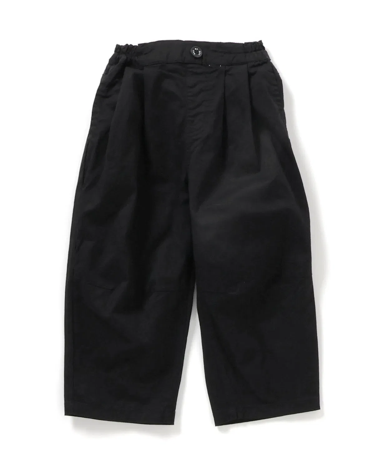 Детские широкие брюки с защипами BREEZE, Black